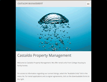 Tablet Screenshot of castaldomanagement.com